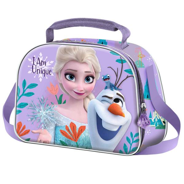 Frozen 2 3D Lounaslaukku Violetti