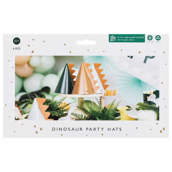 Juhlahatut Dinosaurus 3 kpl