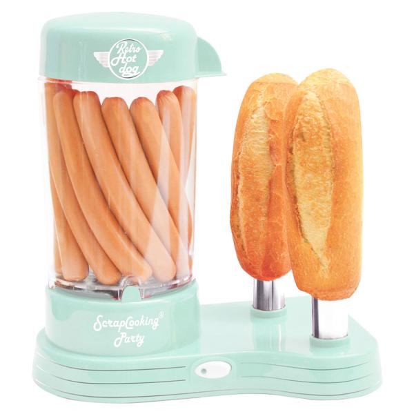 Retro Hot Dog Kone ScrapCooking