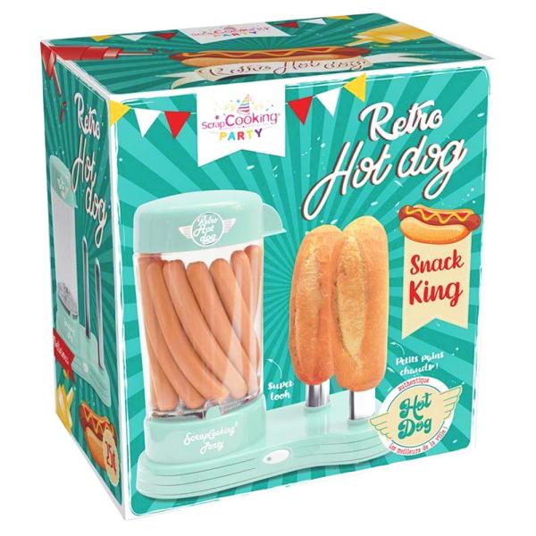 Retro Hot Dog Kone ScrapCooking