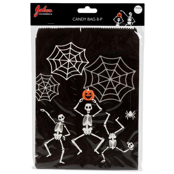 Karkkipussit Luuranko Halloween