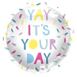 Folioilmapallo Yay It's Your Day