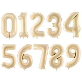 Numeroilmapallo Beige