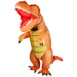 Puhallettava Dinosaurusasu Oranssi