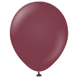 Premium Lateksiilmapallot Burgundy 25 kpl