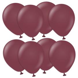 Premium Pienet Lateksiilmapallot Burgundy