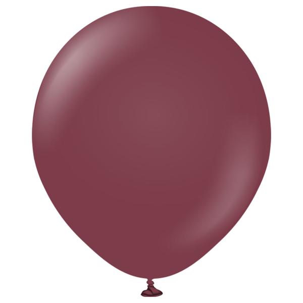 Premium Isot Lateksiilmapallot Burgundy