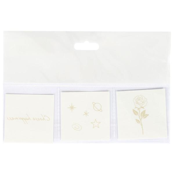 Siirtotatuoinnit Happiness 3-kpl