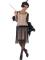 20-luvun Flapper-mekko Coco