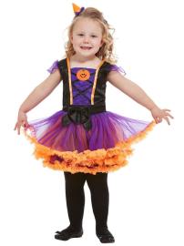 Pumpkin Witch Naamiaisasu Lasten
