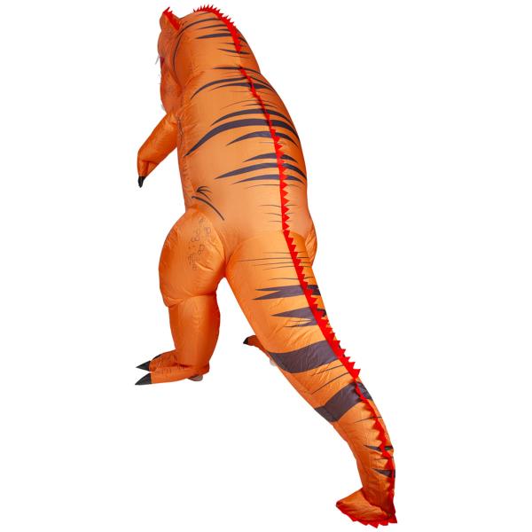 Puhallettava Dinosaurusasu Oranssi