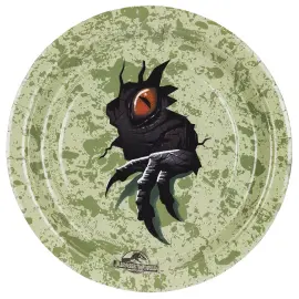 Jurassic World Paperiset J&auml;lkiruokalautaset 18 cm 6 kpl