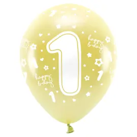 Ilmapallot Metallinen Kulta Happy B-day 1