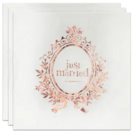 Kahviservetit Just Married Ruusukulta