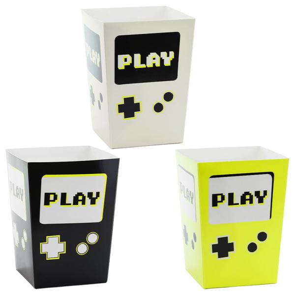 Popcorn-laatikot Play 6 kpl