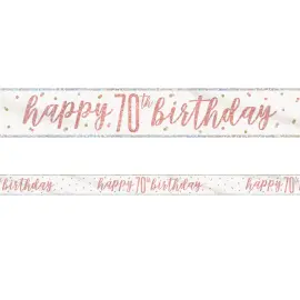 Happy 70th Birthday Kunnianauha Valkoinen & Ruusukulta