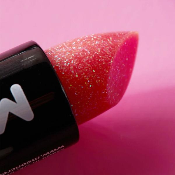 Moon Glitter Irisoiva Glitter Huulipuna Oranssi