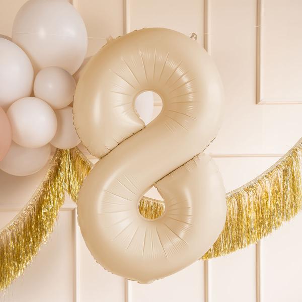 Numeroilmapallo Beige
