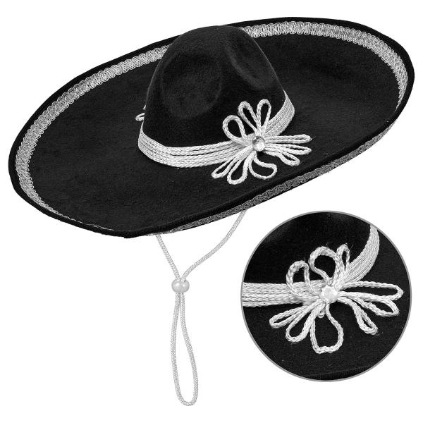 Sombrero Musta/Hopea