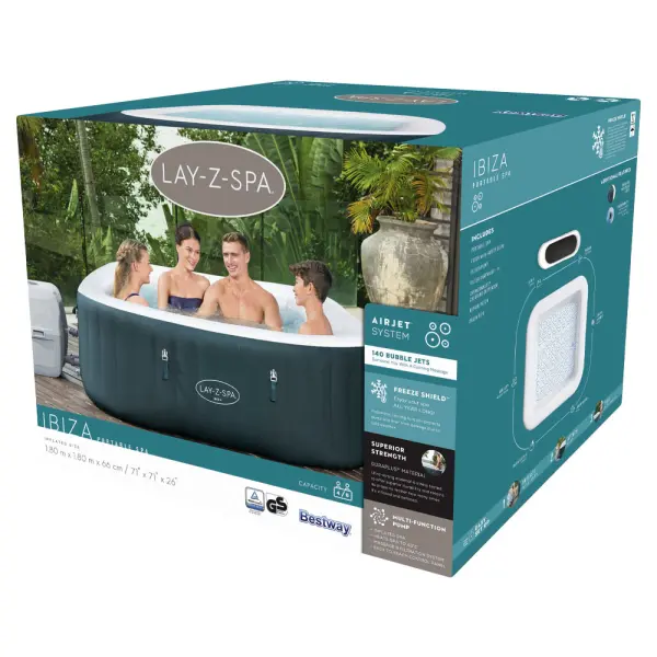 Lay Z Spa Ibiza Puhallettava Spa-allas
