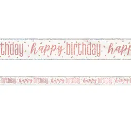 Happy Birthday Kunnianauha Valkoinen & Ruusukulta