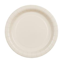 Paperilautaset Beige 18 cm 6 kpl
