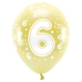 Ilmapallot Metallinen Kulta Happy B-day 6