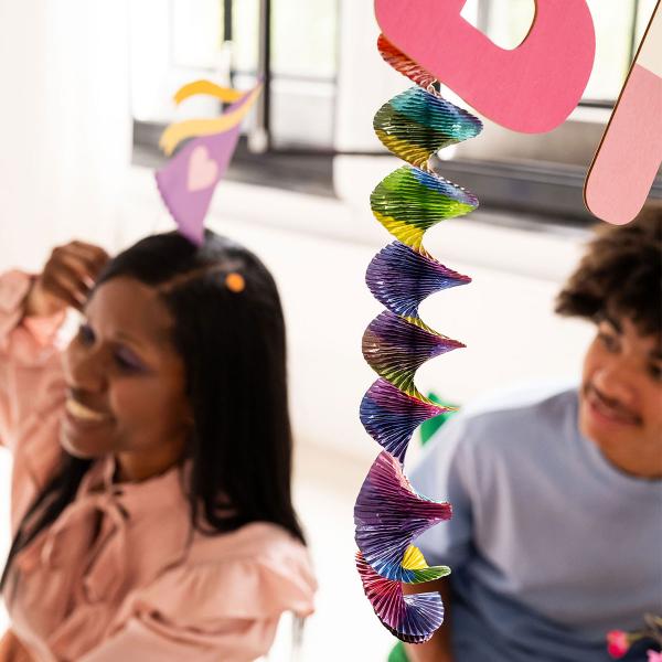 Virvateller Värikkäät 60cm 4 kpl