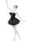 Musta Joutsen Ballerina Naamiaisasu