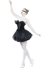 Musta Joutsen Ballerina Naamiaisasu Medium