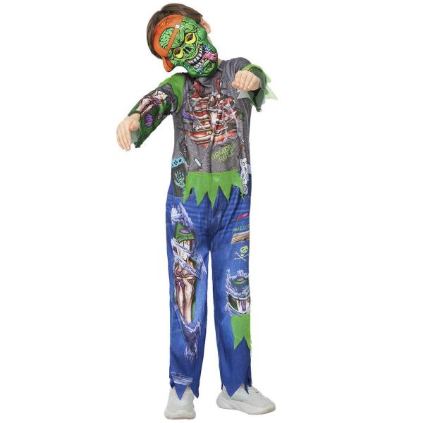 Zombie Gamer Naamiaisasu Lapset