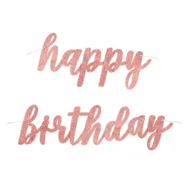 Happy Birthday Viirinauha Holografinen Ruusukulta