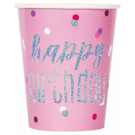 Happy Birthday Mukit Vaaleanpunainen & Hopea