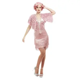 20-luvun Vintage Flapper Naamiaisasu Deluxe