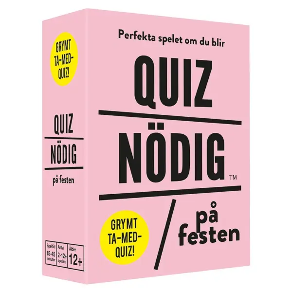 Quiznödig På Festen Tietopeli