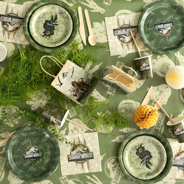Jurassic World Paperipöytäliina 180 x 120 cm