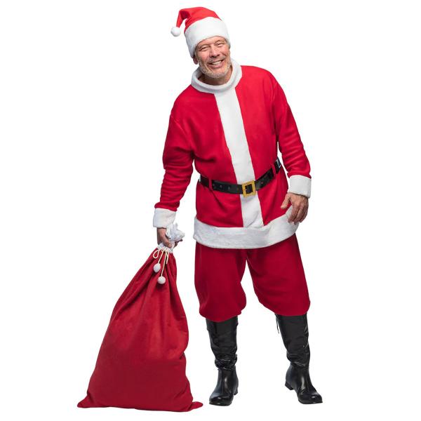 Joulupukki Punainen Lahjasäkki