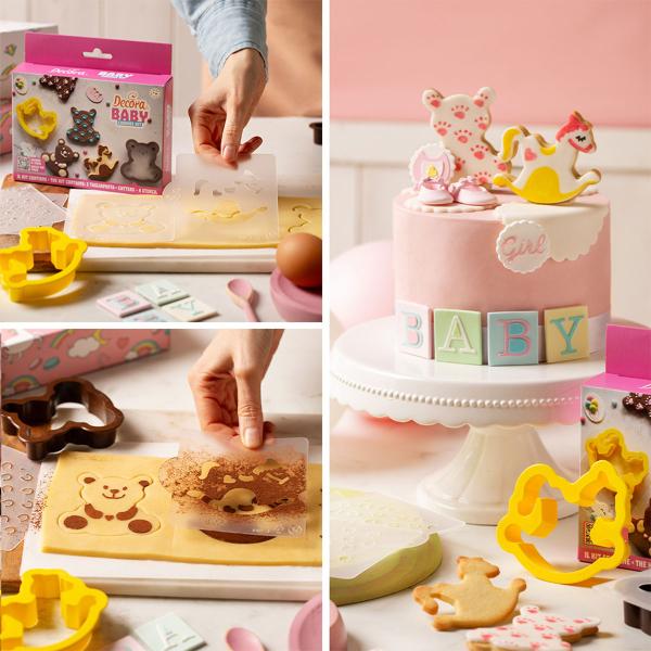 Karhu/Keinuhevonen Keksimuotit/Leivontamallit 6-kpl