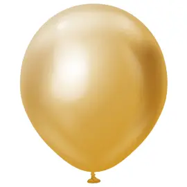 Lateksi-ilmapallot Kromi Kulta 45 cm