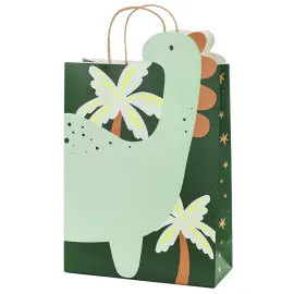 Lahjapussi Dinosaurus Vihre&auml;