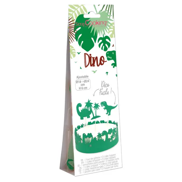 Cake Wrapper Kit Dinosaurus