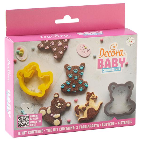 Karhu/Keinuhevonen Keksimuotit/Leivontamallit 6-kpl