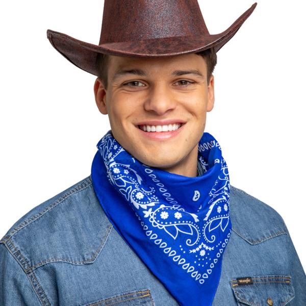 Sininen Cowboy Bandana