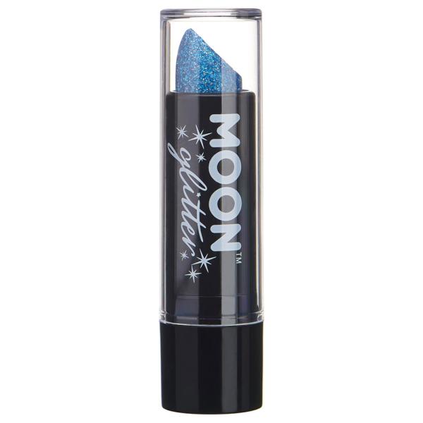 Moon Glitter Holografinen Glitter Huulipuna Sininen