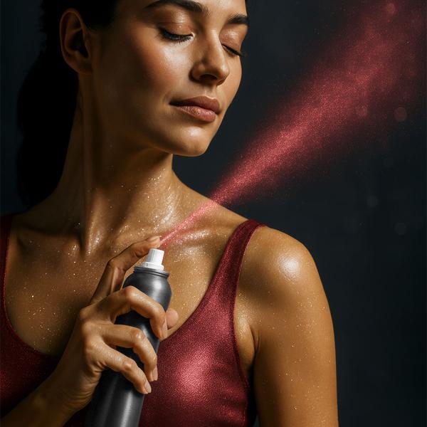 Hius- ja Vartaloväri Spray Punainen