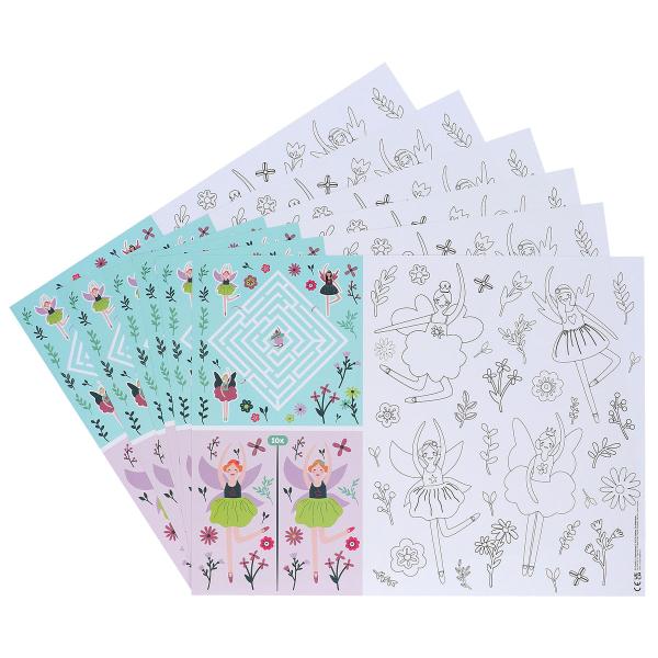 Askartelu- ja Värityspöytätabletit Fabulous Fairy 6 kpl