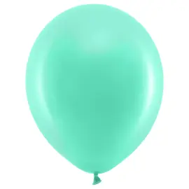 Rainbow Lateksi-ilmapallot Mintunvihreä 100-pakkaus