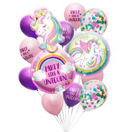 Ilmapallosarja Party Like a Unicorn