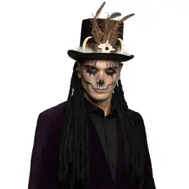 Korkea Hattu Voodoo Hiuksilla Ruskea