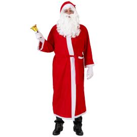 Klassinen Joulupukin Takki ja Lakki